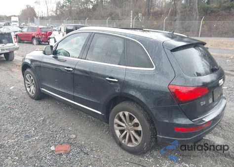 2016 Audi Q5 2.0T Premium из США, поврежденный, VIN WA1L2AFPXGA028548